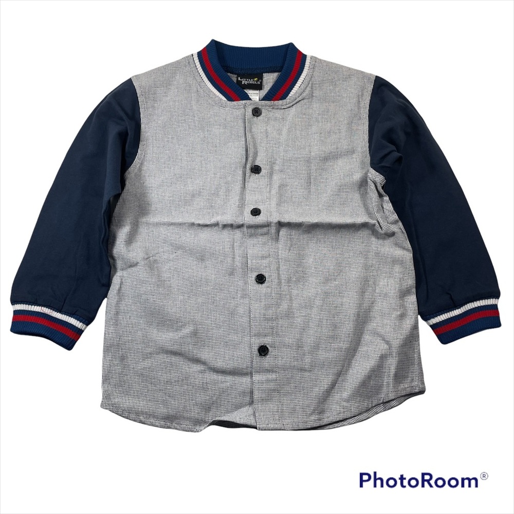 NWOT Little Rebels Woven Button Down Shirt Size 5